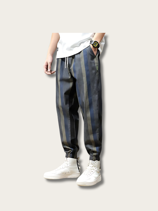 Stratus Stripe Modern Japanese Pants - Small