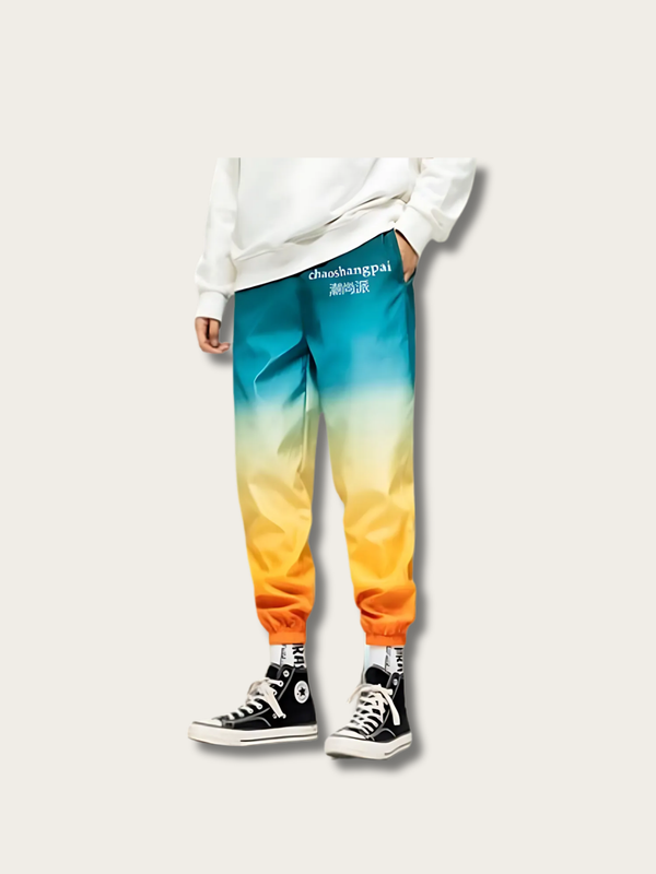 Gradient Blaze Japanese Pants - Medium
