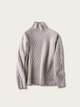 Woven Elegance Japanese Sweater - S