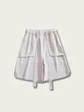 Flow Pleated Japanese Streetwear Shorts - Medium