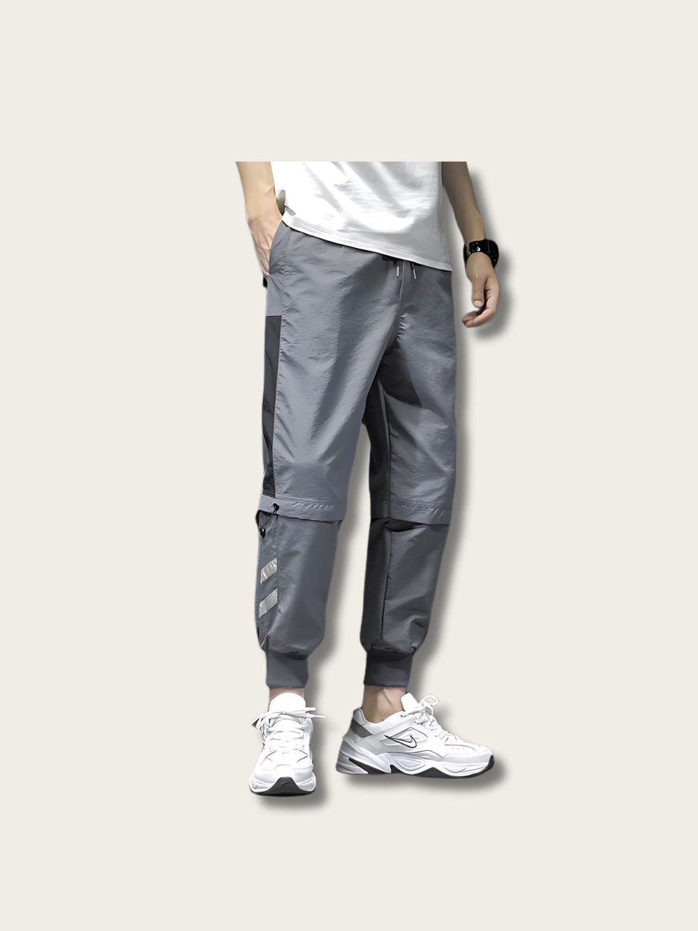 Reflective Surge Japanese Modern Pants - Large
