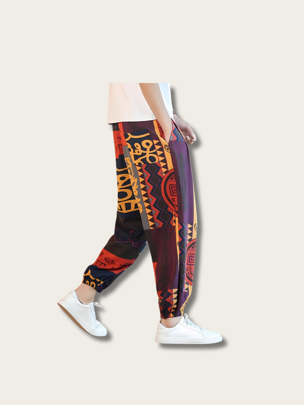 Tribal Harmony Street Japanese Pants - Large