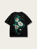 Daisy Flower Japanese T Shirt - Medium