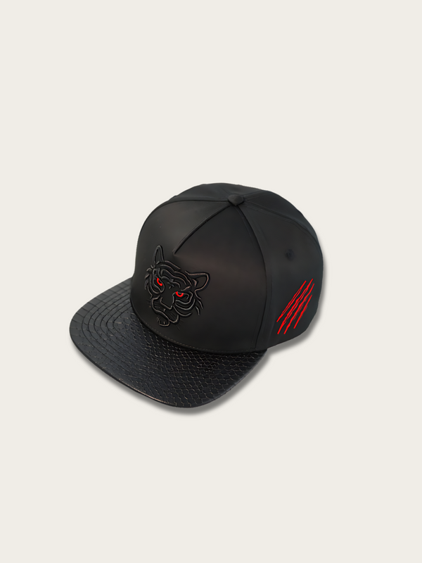Embroidered Tiger Claw Japanese Cap - 