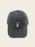 OK Finger Embroidered Japanese Cap - Black