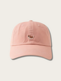 Fox Charm Embroidered Japanese Cap - Pink