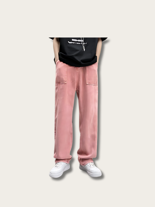Blush Comfort Japanese Pants - Small