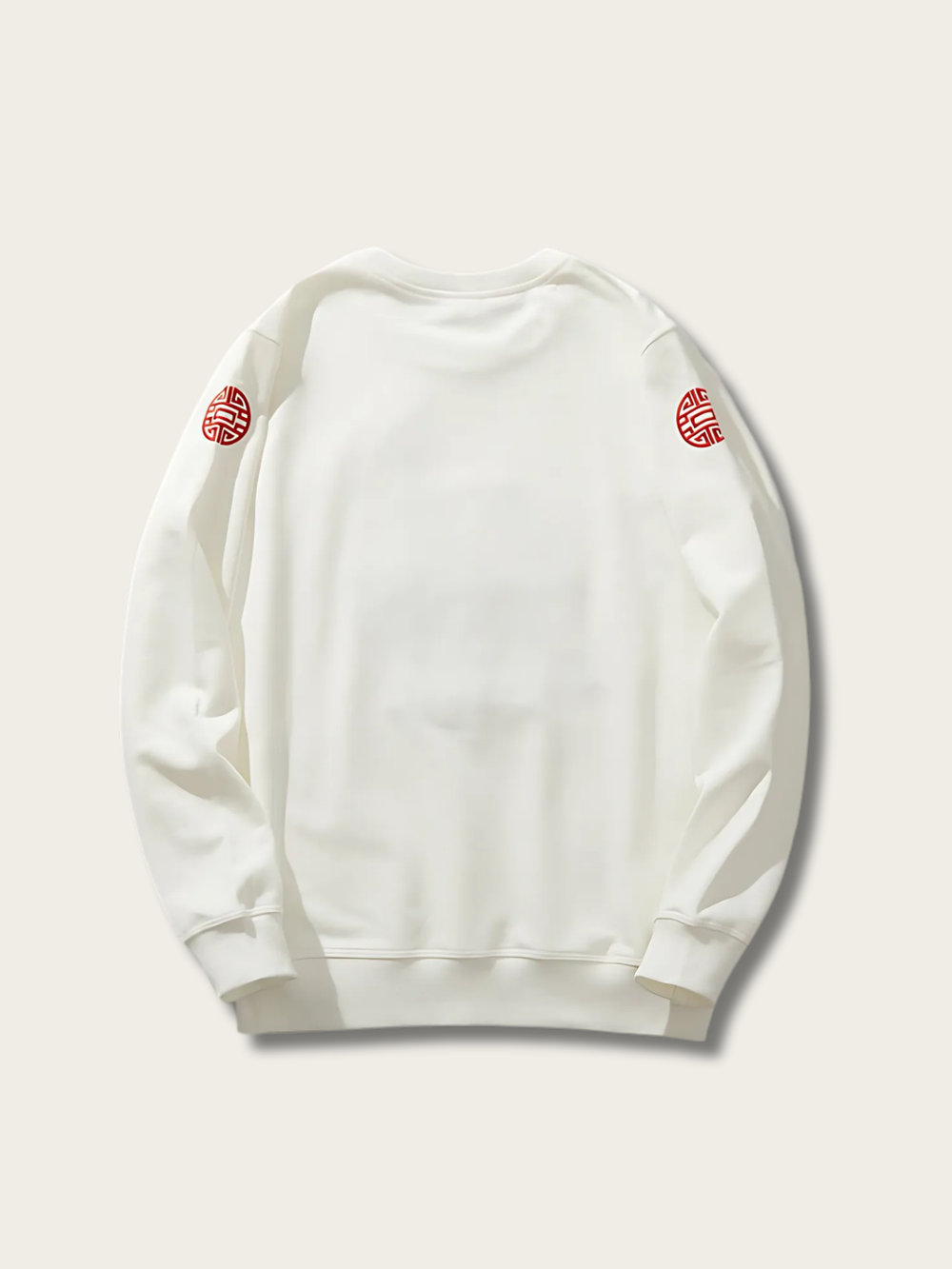 Samurai Guardian Cloudscape Japanese Sweatshirt - Black