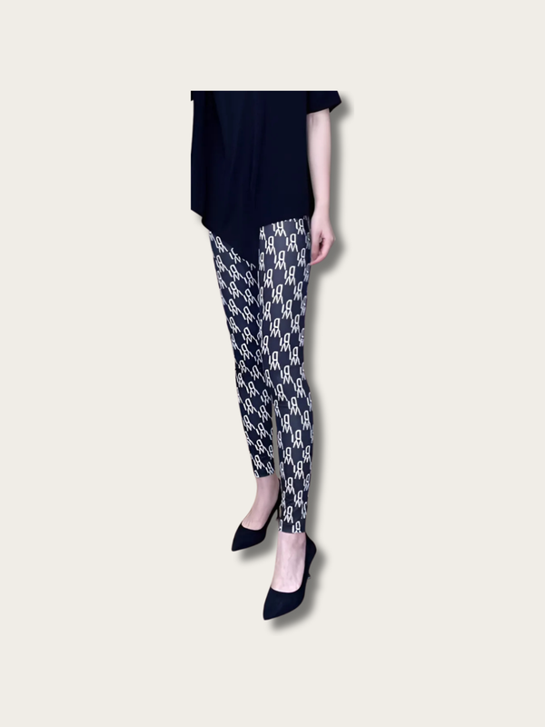 Monogram Chic Vintage Japanese Yoga Pants - Medium