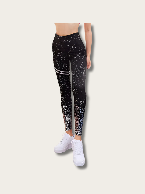 Galactic Splash Japanese Yoga Pants - Medium