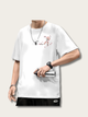 Blossom Arc Oversized Japanese T Shirt - Large