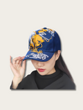 Imperial Dragon Blaze Japanese Cap - Black