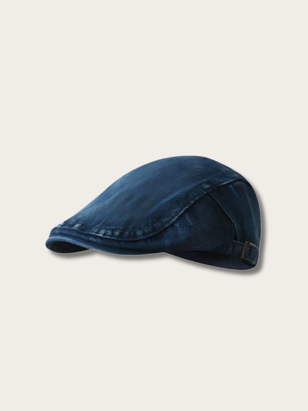Heritage Washed Japanese Denim Cap - Dark Blue