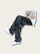 Abstract Edge Lettered Japanese Style Pants - Small