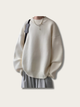 Cloud Oversized Streetwear Knit Sweatshirt - Medium