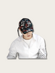 Wall Graffiti Japanese Baseball Cap - White