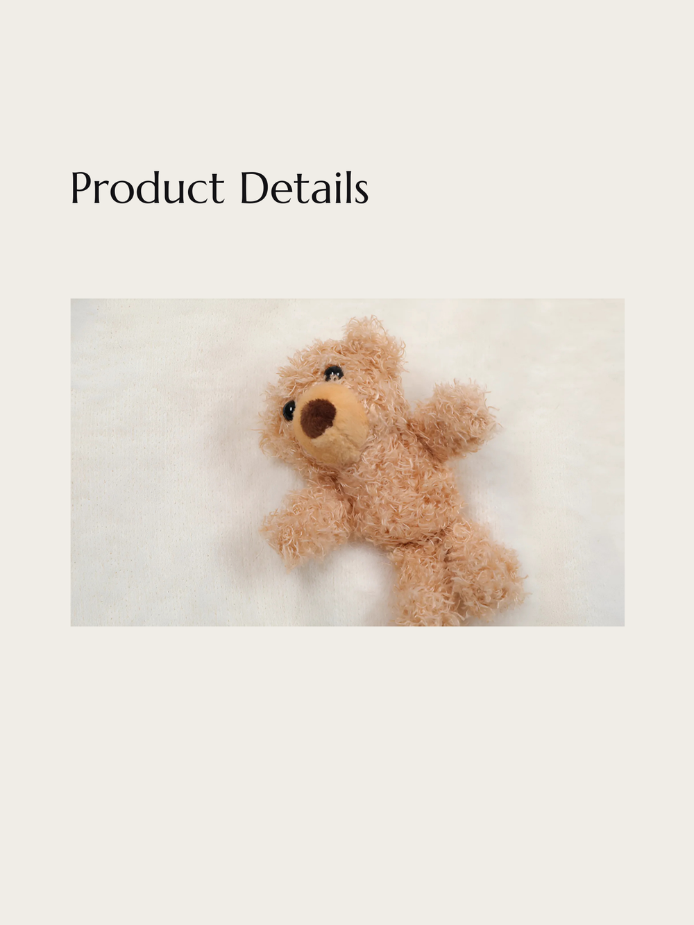 Plush Pals Japanese Knitted Sweater - Medium