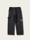 Monochrome Stride Japanese Pants - Large