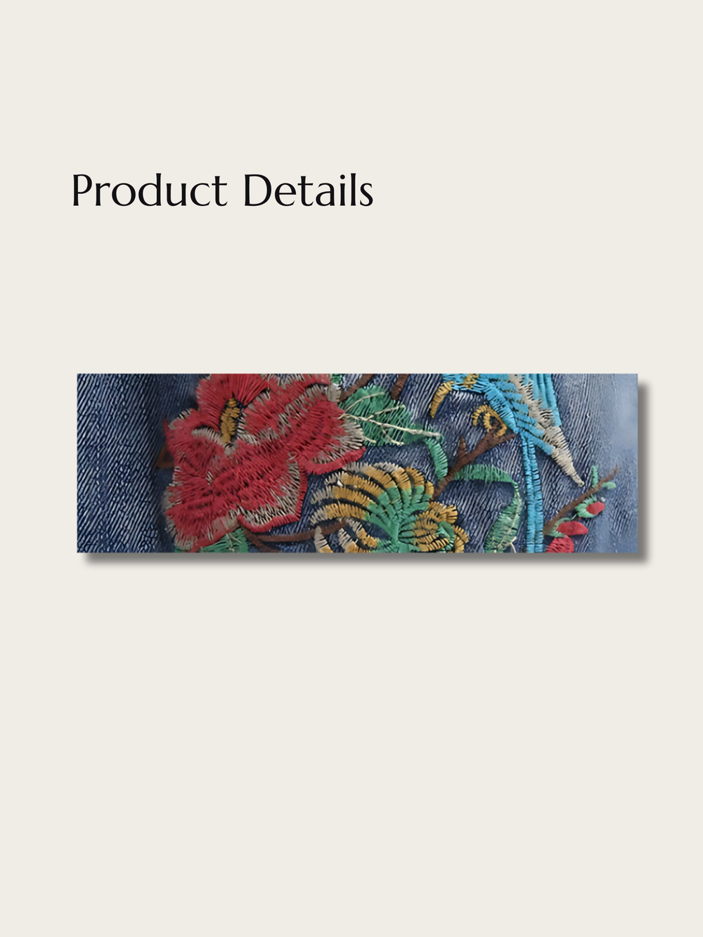 Floral Aviary Japanese Pants - XL