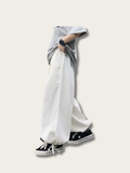 Pleated Waffle Lounge Pants - Medium