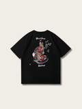 Embroidered Geisha Japanese T Shirt - Medium