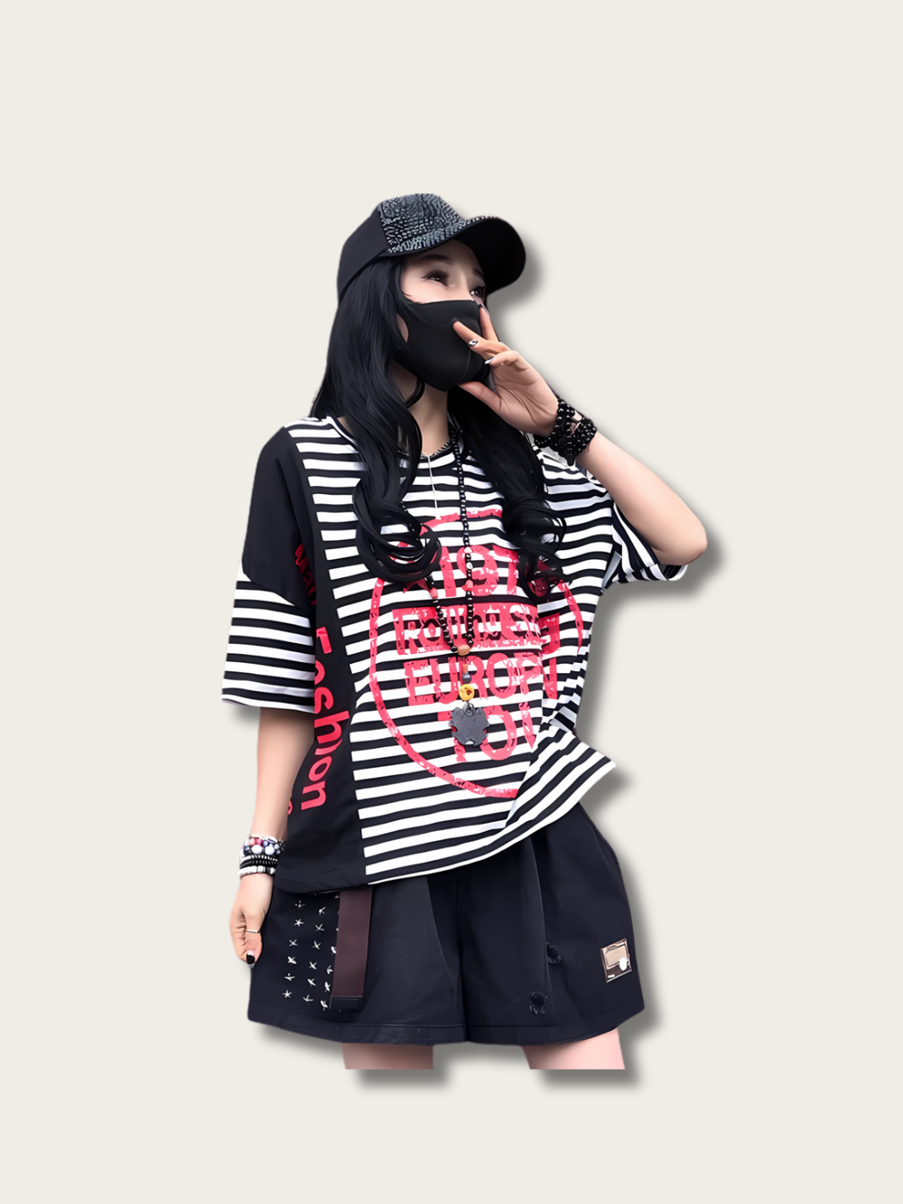 Retro Tour Modern Japanese T Shirt - Medium