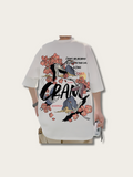 Letter Crane Japanese T Shirt - Medium