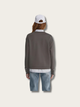 Layered Chic Mock Japanese Sweatshirt - Large