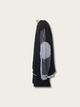Striped Stitch Contrasting Japanese Sweatshirt - XL