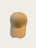 Triangle Letter Embroidered Japanese Cap - Orange