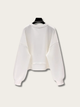 Cropped Minimalist Japanese Sweatshirt - Large
