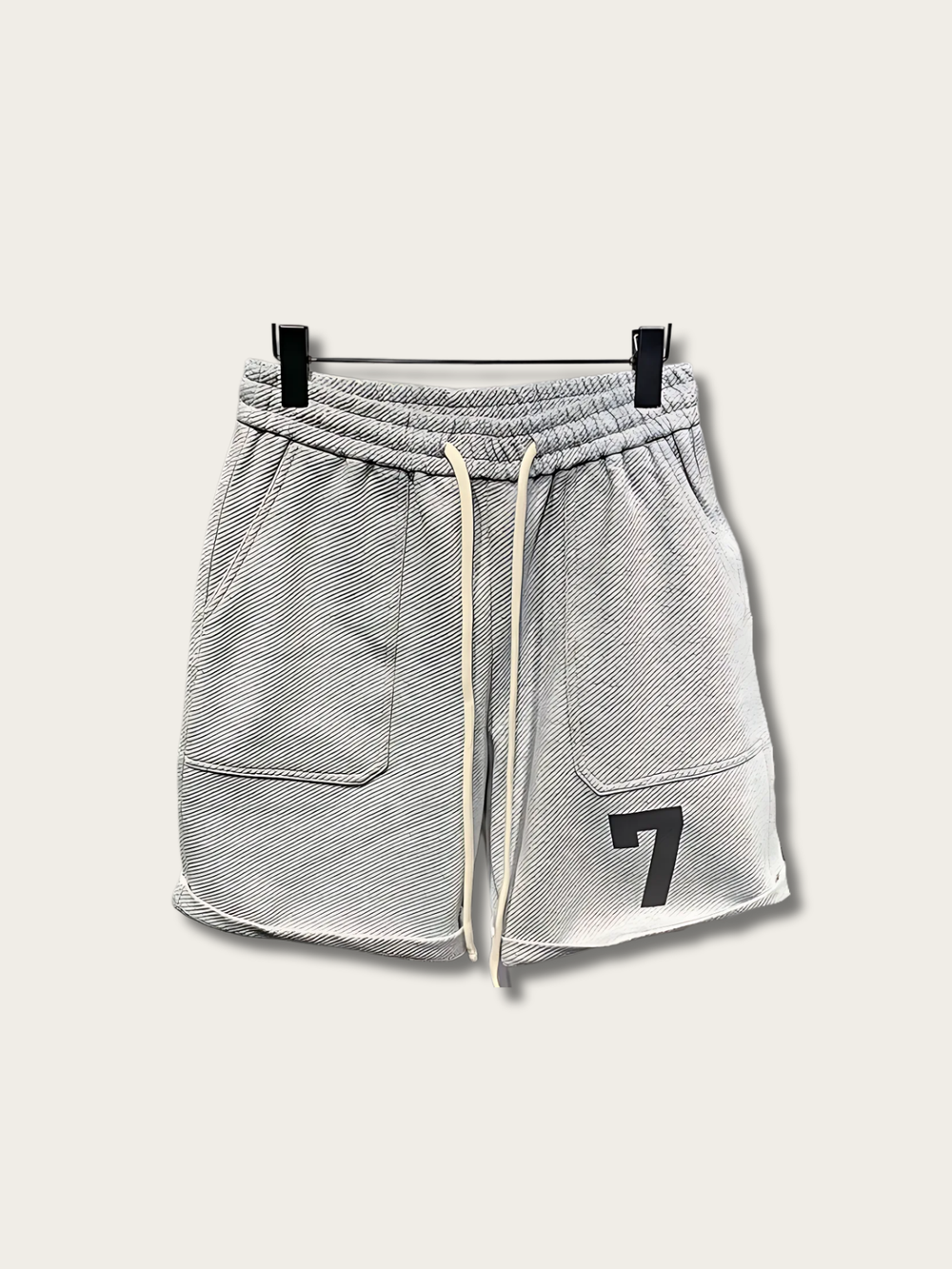 Sport Drawstring Patchwork Shorts - Medium
