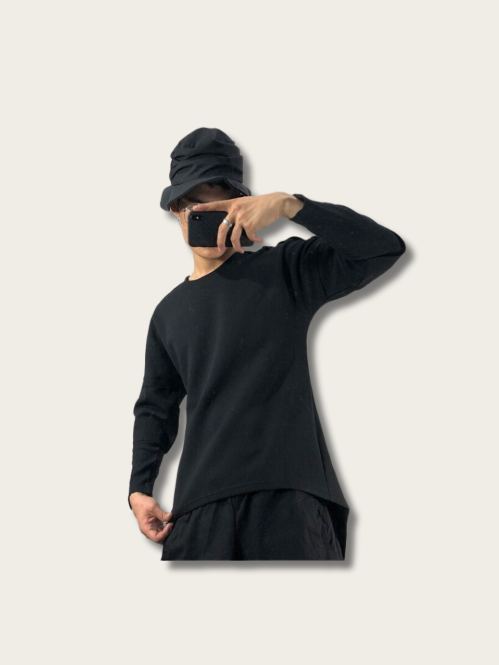 Cool Steampunk Japanese Streetwear Sweater - Medium