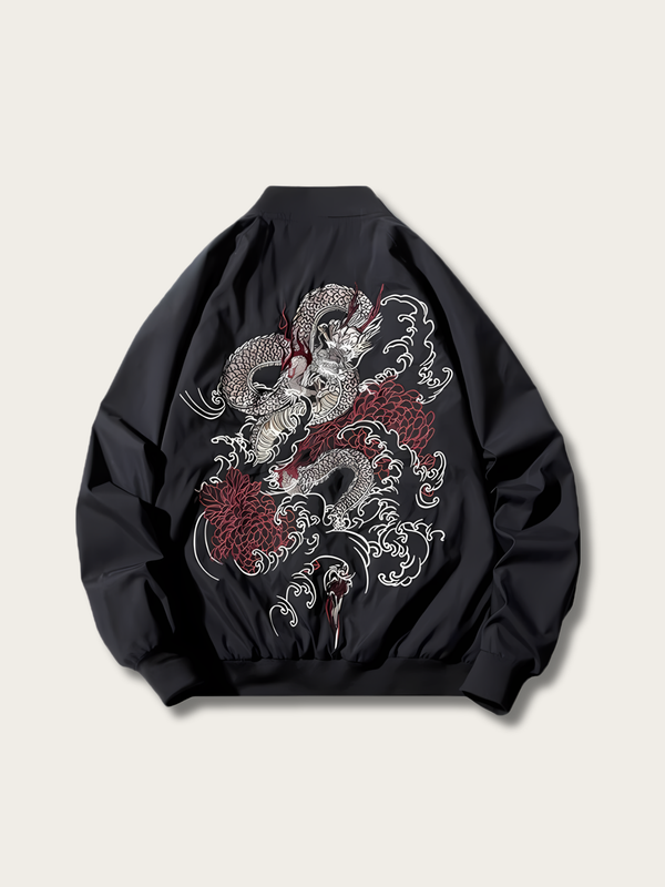 Dragon Cloud Japanese Jacket - Small