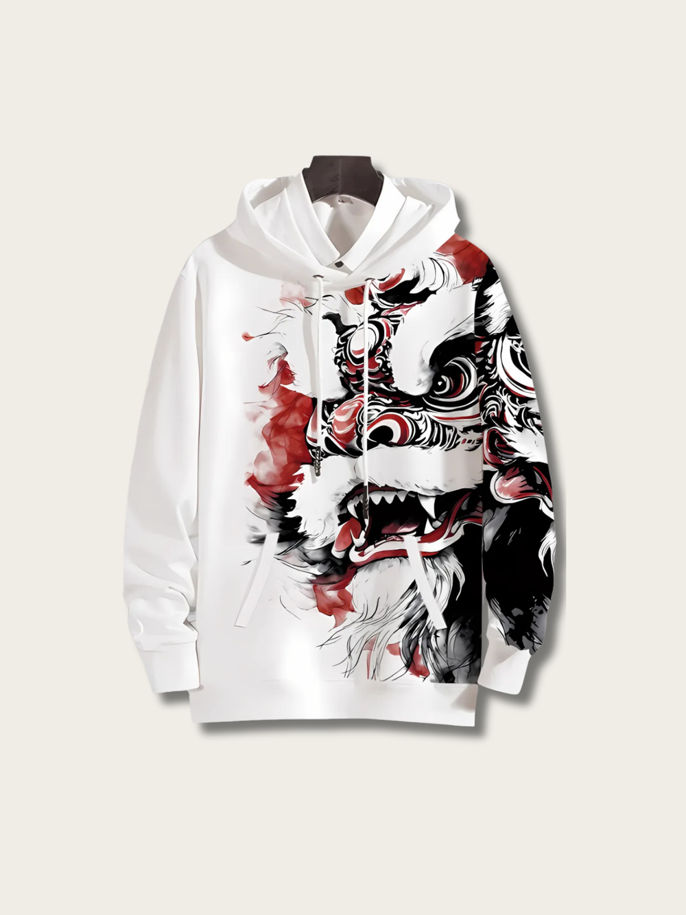 Mythic Beast Art Japanese Hoodie - XS