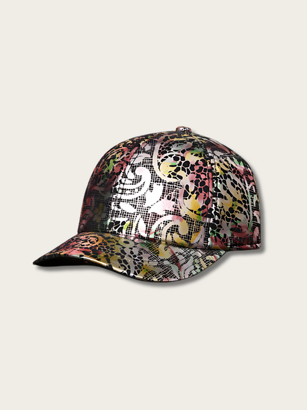 Eclectic Blossom Urban Japanese Cap - Colorful