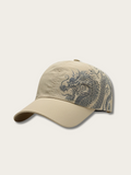 Imperial Dragon Japanese Cap - Brown