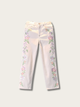 Floral Cascade Embroidered Japanese Pants - Small