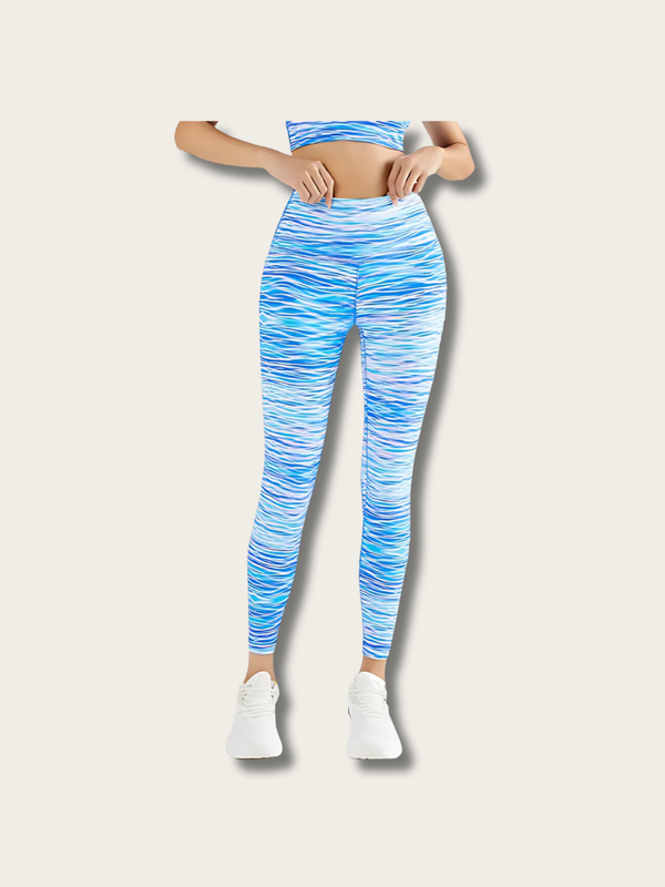 Pastel Splash Japanese Yoga Pants - XXS
