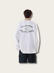 Modern Dark Script Japanese Sweater - Medium
