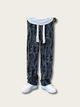 Abstract Edge Lettered Japanese Style Pants - Small