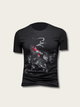 Inferno Cloud Dragon Japanese T Shirt - Medium