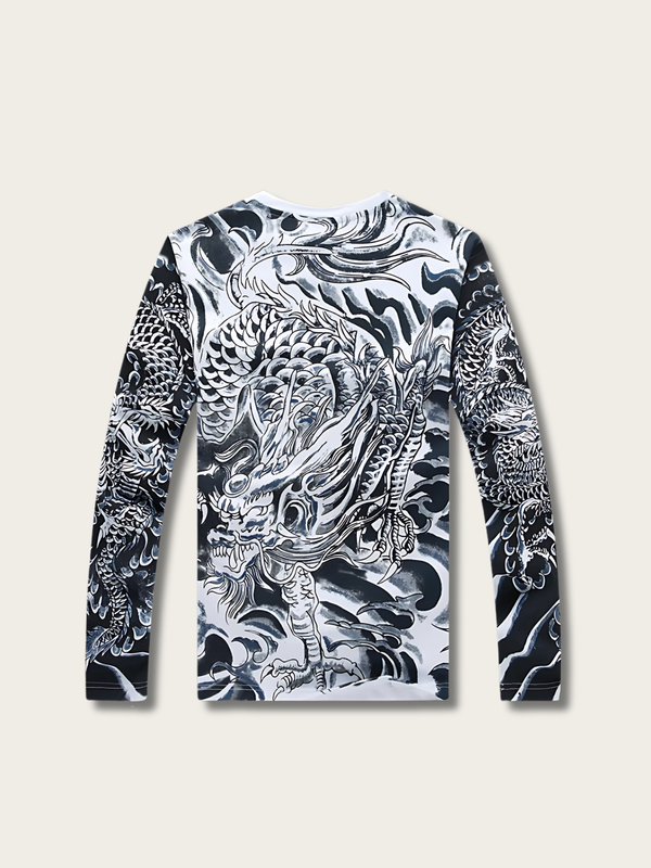 Inkstorm Dragonflow Japanese Sweatshirt - Medium