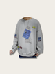 Mail Sticker Japanese Sweatshirt - Medium