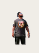 Dragon Majesty Embroidered Japanese T Shirt - Small
