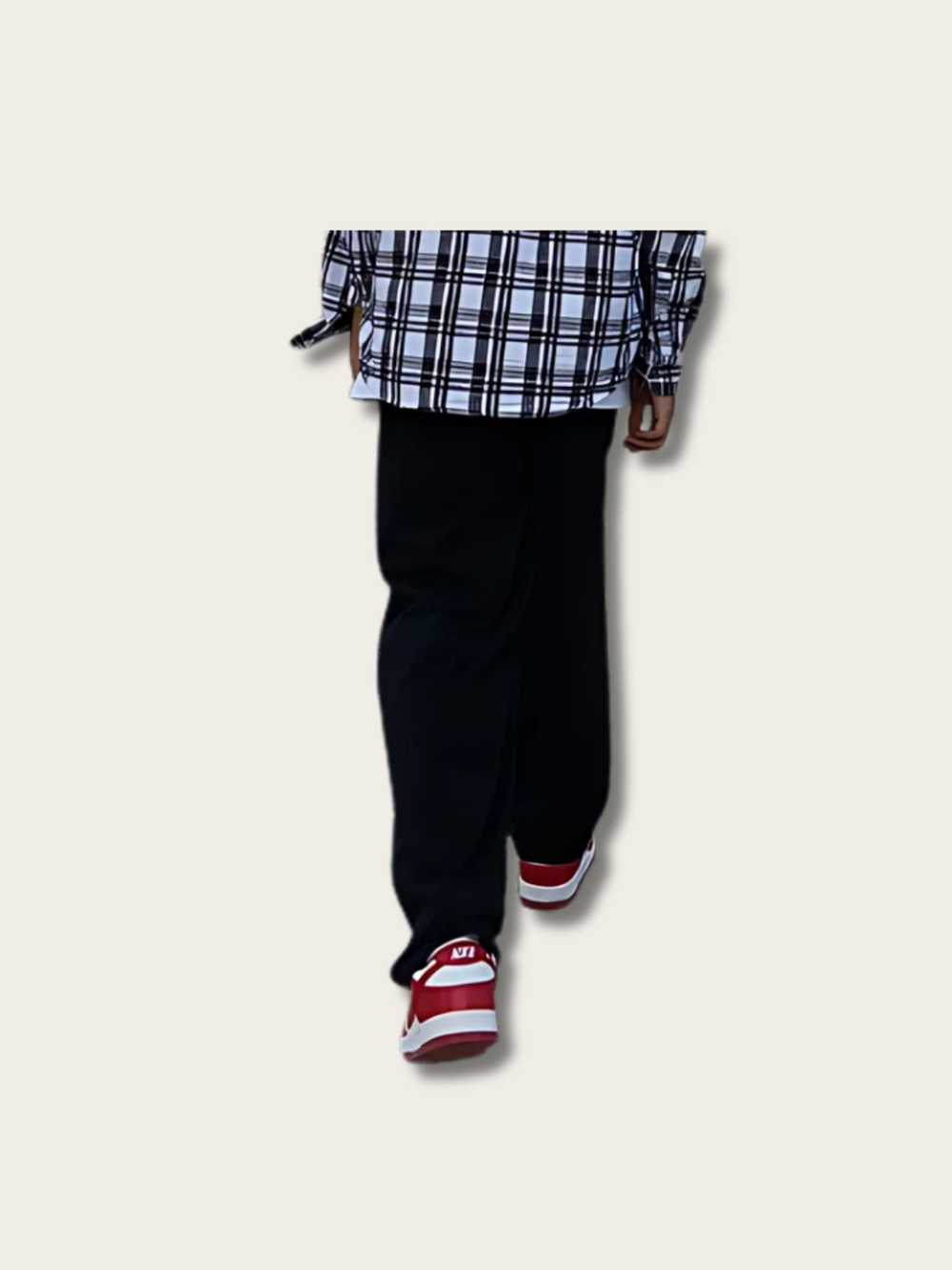 Splatter Noir Japanese Pants - Large