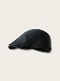 Heritage Washed Japanese Denim Cap - Black