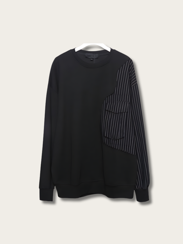 Vintage Crew Neck Japanese Sweatshirt - Medium