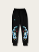 Azure Flame Dragon Japanese Pants - Medium