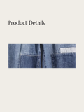 Patchwork Drift Denim Japanese Pants - XL